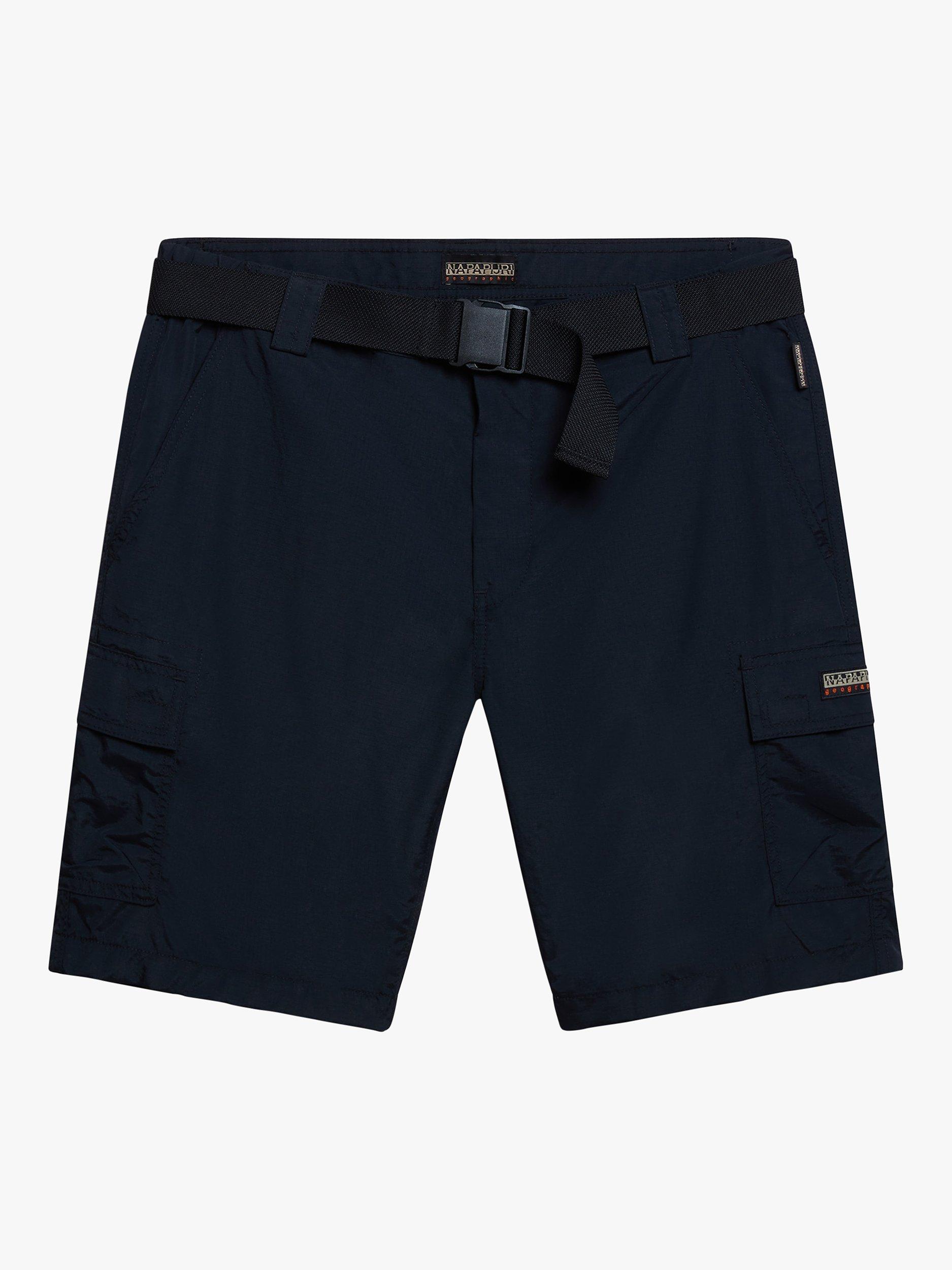 Napapijri Smith Bermuda Cargo Shorts, Black