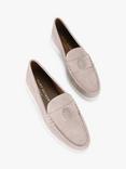 Kurt Geiger London Eagle Suede Loafers, Taupe