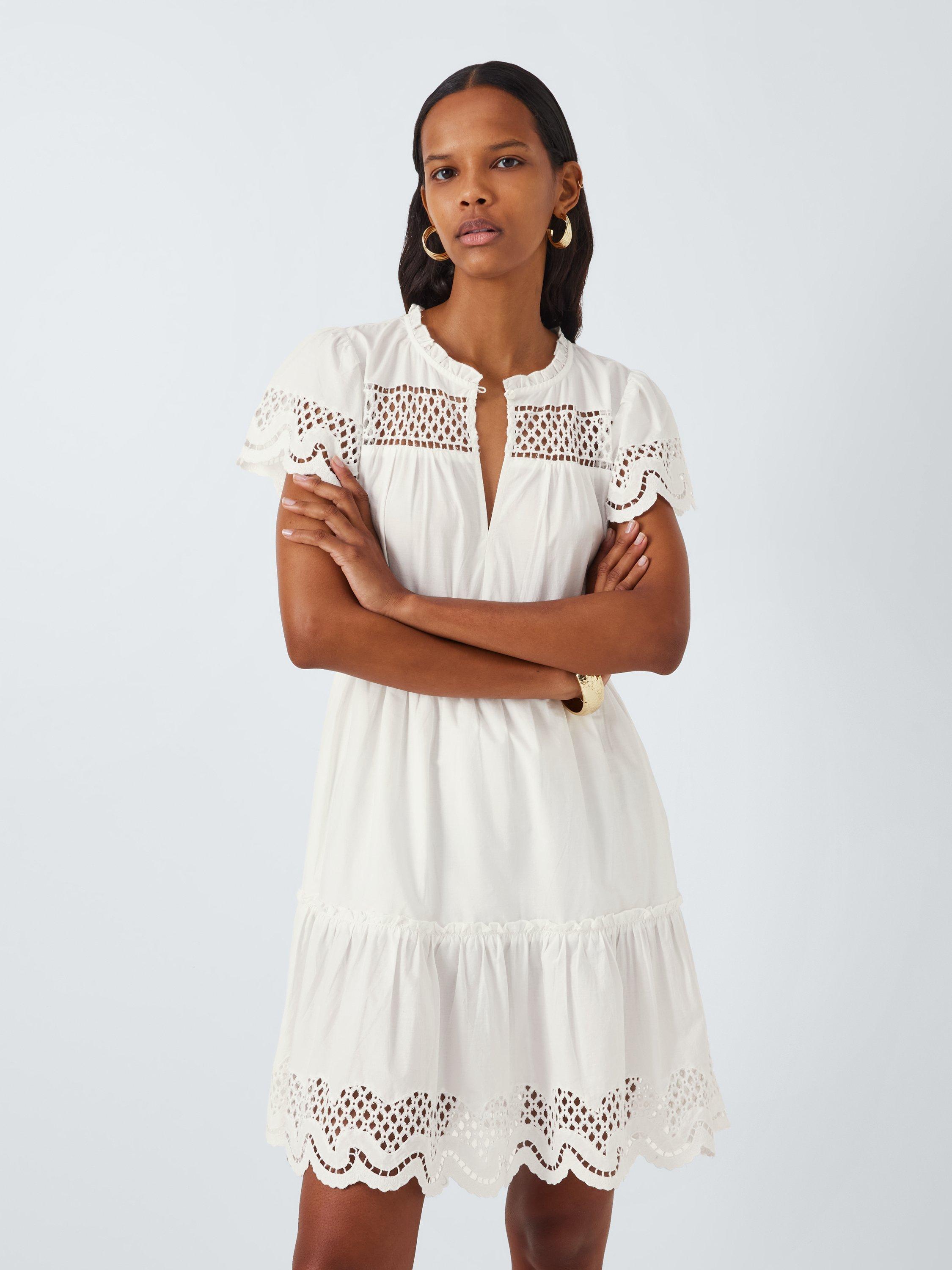 Rails Lettie Cotton Poplin Dress, White