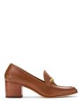 Lauren Ralph Lauren Winslet Leather Loafers, Deep Saddle Tan