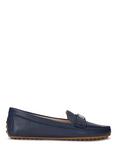 Lauren Ralph Lauren Barnsbury Leather Loafers, Refined Navy