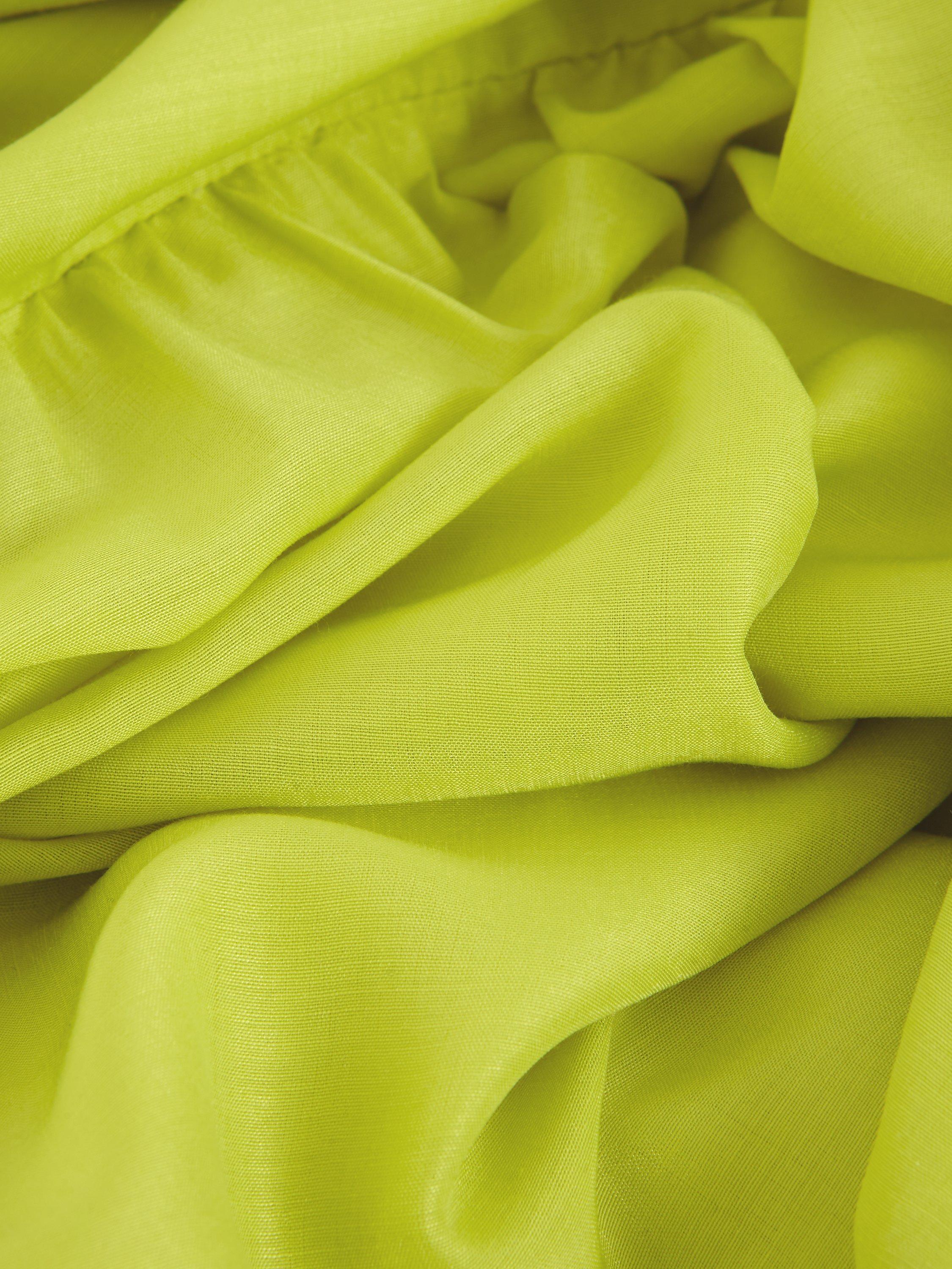Product image 6 of 9, which shows Phase Eight Sara Tiered Maxi Dress, Lime, 10