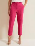 Phase Eight Ulrica Tapered Suit Trousers, Hot Pink