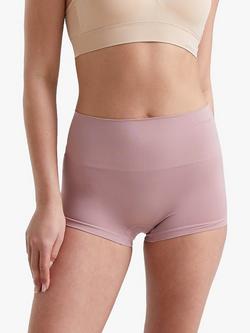 Ambra Seamless Smoothies Shorts, Pack of 2, Mocha/Iron
