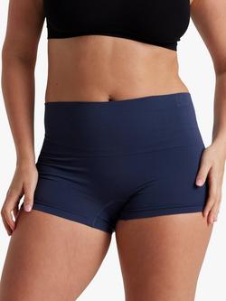 Ambra Seamless Smoothies Light Control Shorts, Pack of 2, Navy/Lemonade