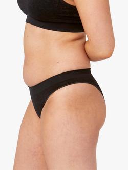 Ambra Bare Essentials Lace Bikini Brief - view 2, Black