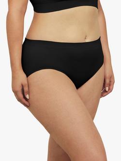 Ambra Bare Essentials Midi Knickers - view 2, Black