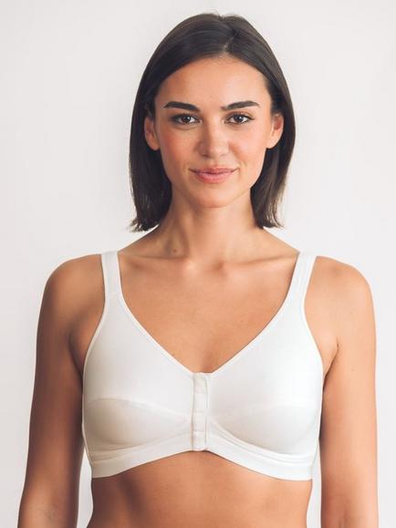 Royce Comfi Front Fastening Bra, White