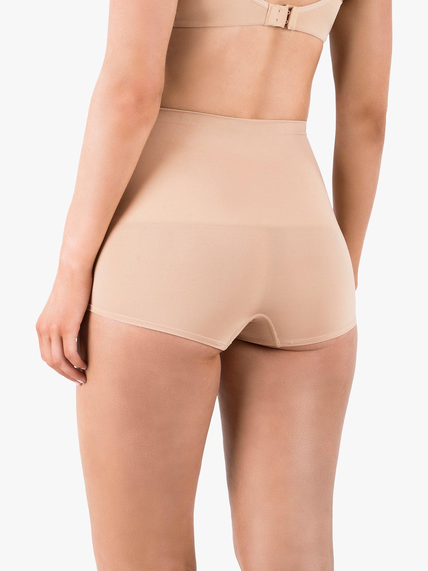 Product image 2 of 3, which shows Ambra Power Lite Boy Leg Brief, Beige, 8-10