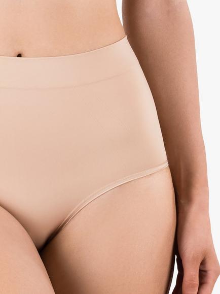 Ambra Powerlite Medium Control Shaping Full Brief - view 2, Rose Beige