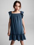 Mango Kids' Emma Dress, Navy