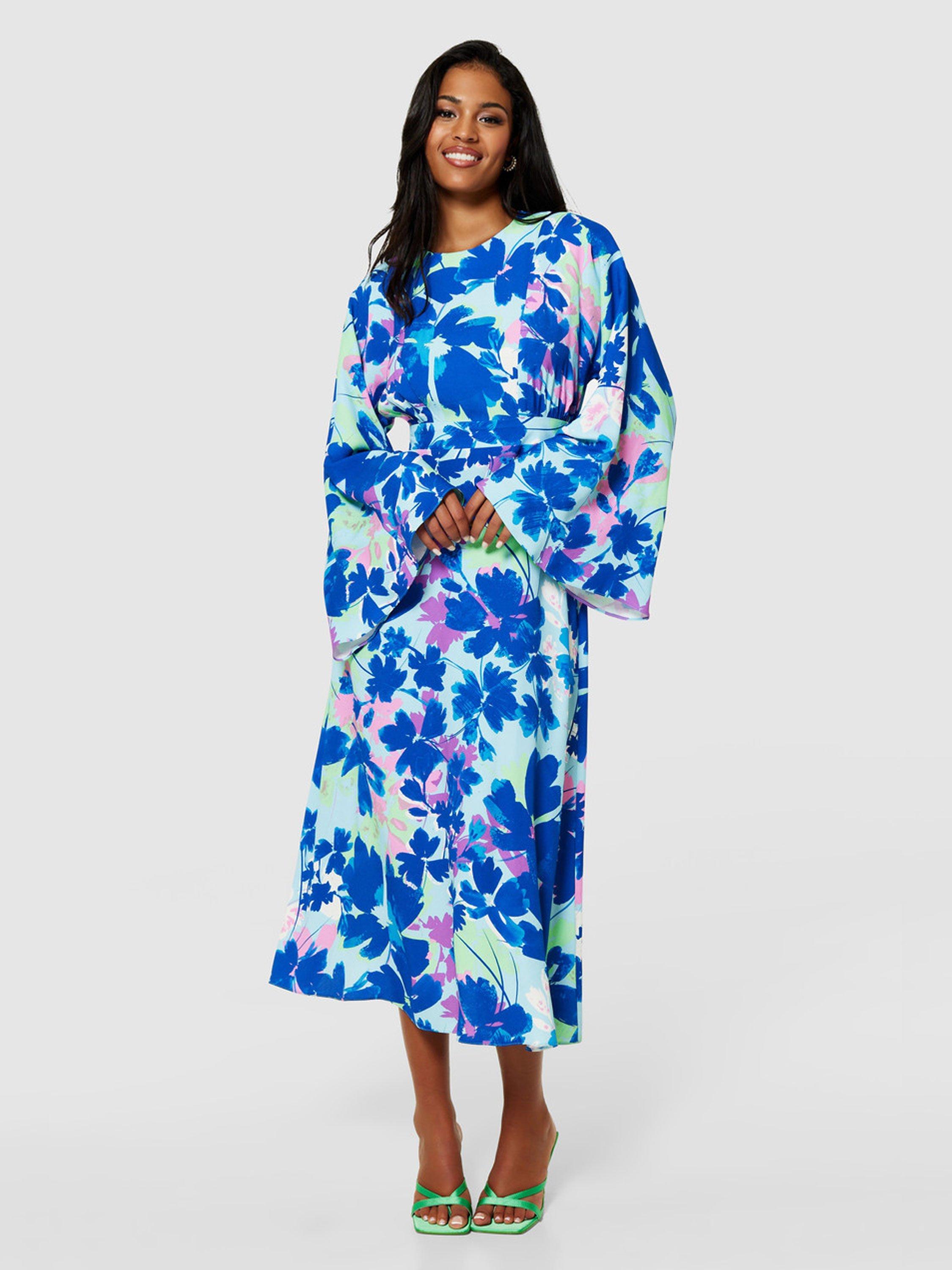 Plus size kimono dress online