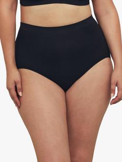 Ambra Recycled Nylon Full Brief, Black