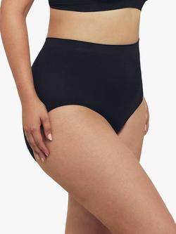 Ambra Recycled Nylon Full Brief - view 2, Black