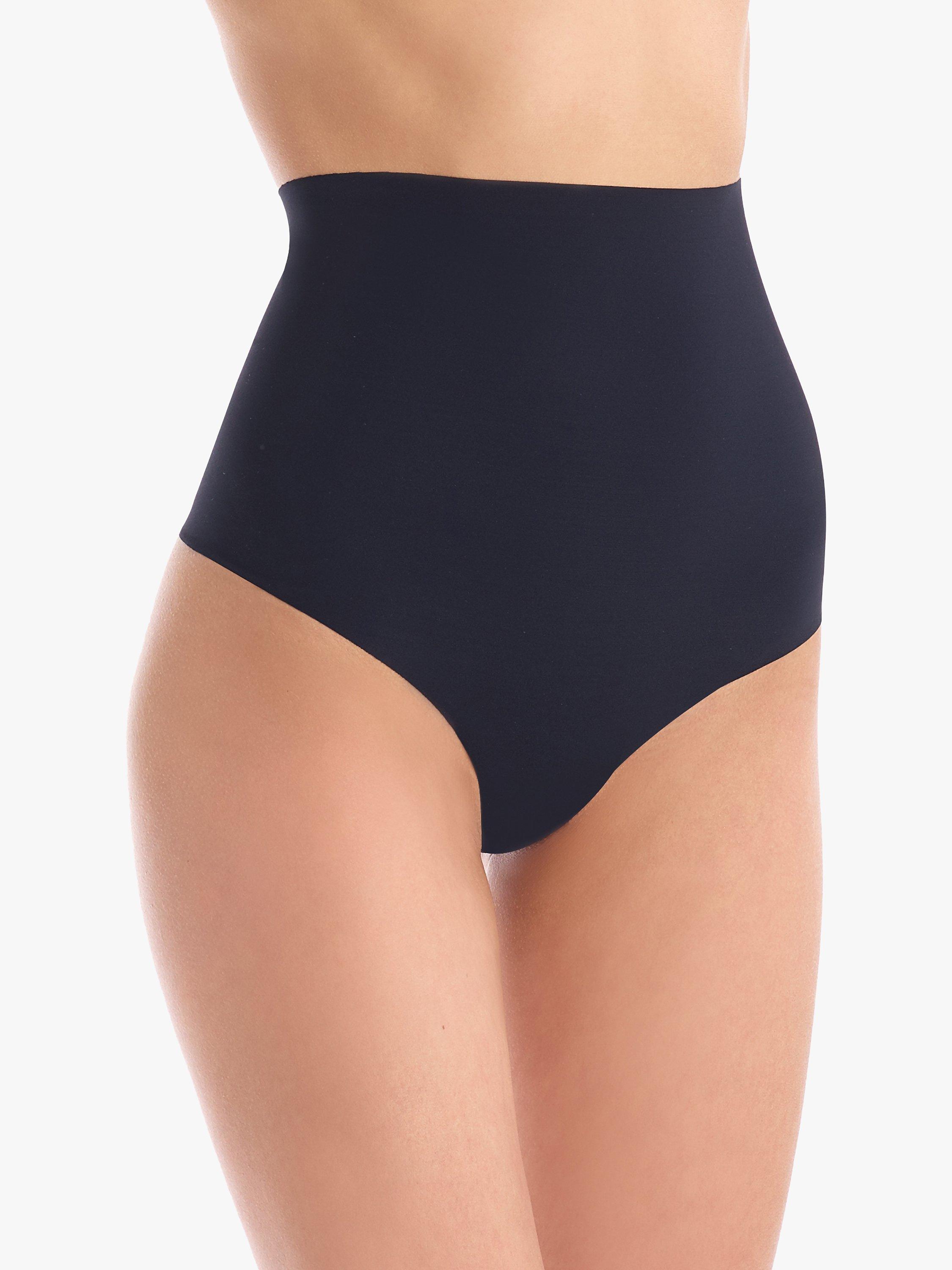 Commando Classic Seamless Control Thong, Black, XS