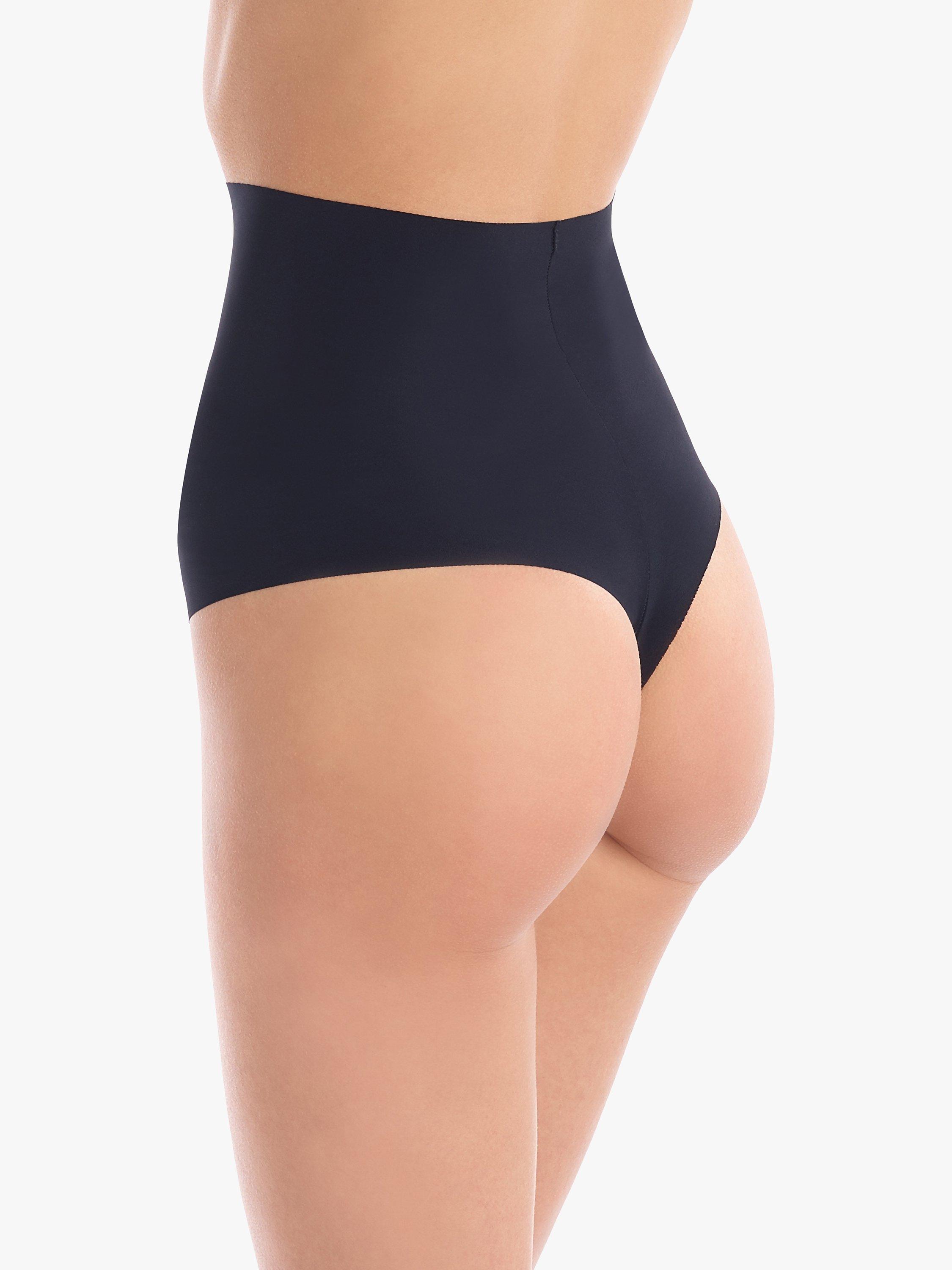 Commando Classic Seamless Control Thong, Black, XS