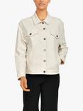 Sisters Point Owa Denim Jacket, Cream