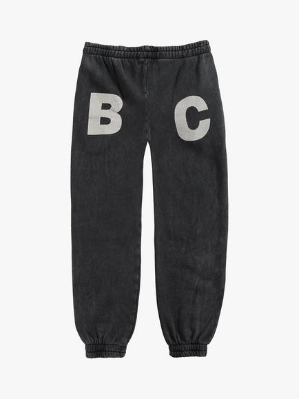 Bobo Choses Kids' Organic Cotton Blend BC Graphic Patch Joggers - view 2, Dark Grey