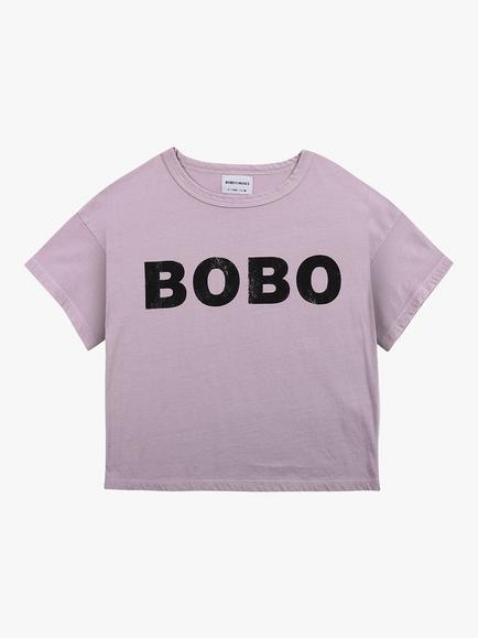 Bobo Choses Kids' Organic Cotton Blend Logo Graphic T-Shirt, Purple, Purple