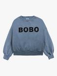 Bobo Choses Kids' Organic Cotton Blend Logo Graphic Sweatshirt