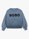 Bobo Choses Kids' Organic Cotton Blend Logo Graphic Sweatshirt