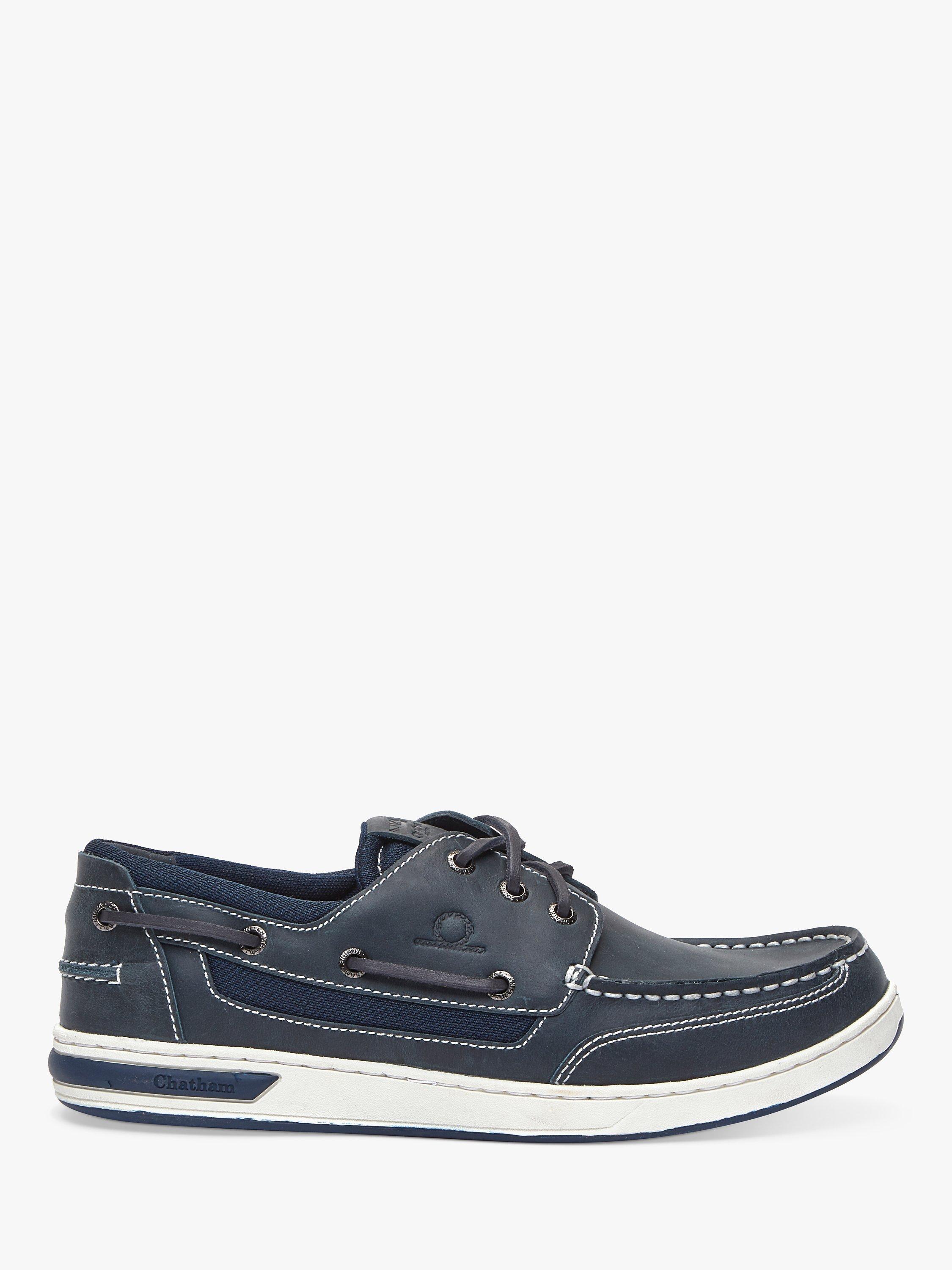 Chatham Buton G2 Premium Leather Deck Shoes Navy