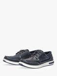 Chatham Buton G2 Premium Leather Deck Shoes, Navy