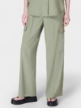 Sweaty Betty Summer Stretch Linen Blend Trousers, Savannah Green