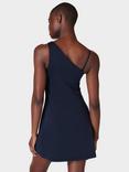 Sweaty Betty All Round Asymmetric Sports Dress, Navy Blue