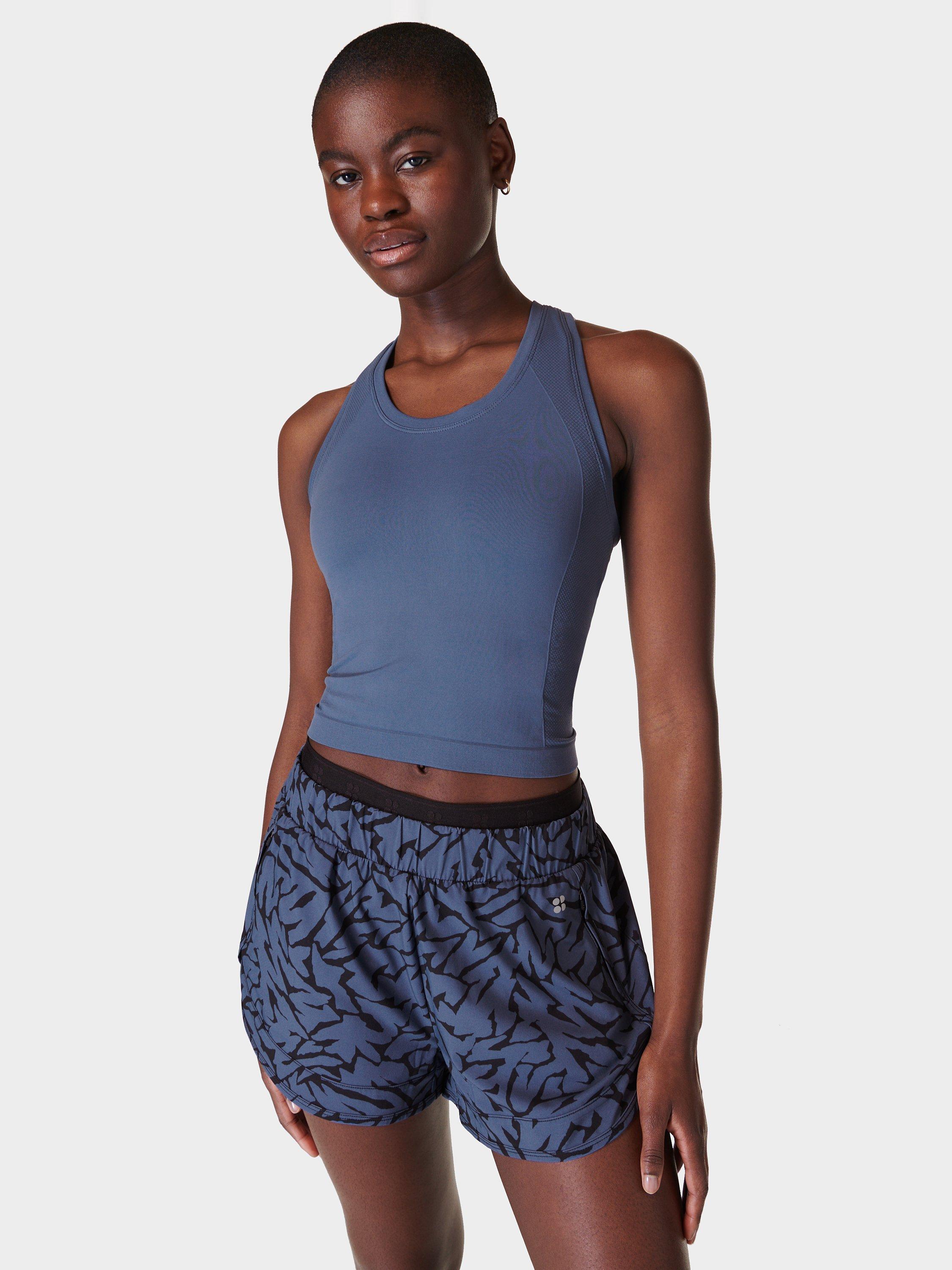 Sweaty Betty Athlete Crop Seamless Workout Tank Top