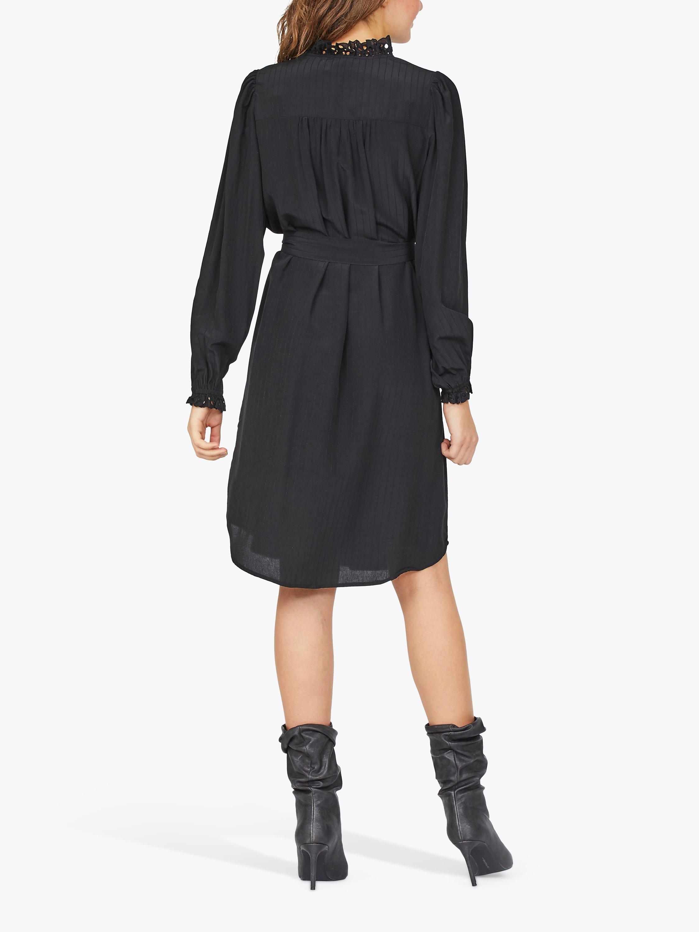 Product image 2 of 5, which shows Sisters Point Viada Lace Feminine Dress, Black, XS