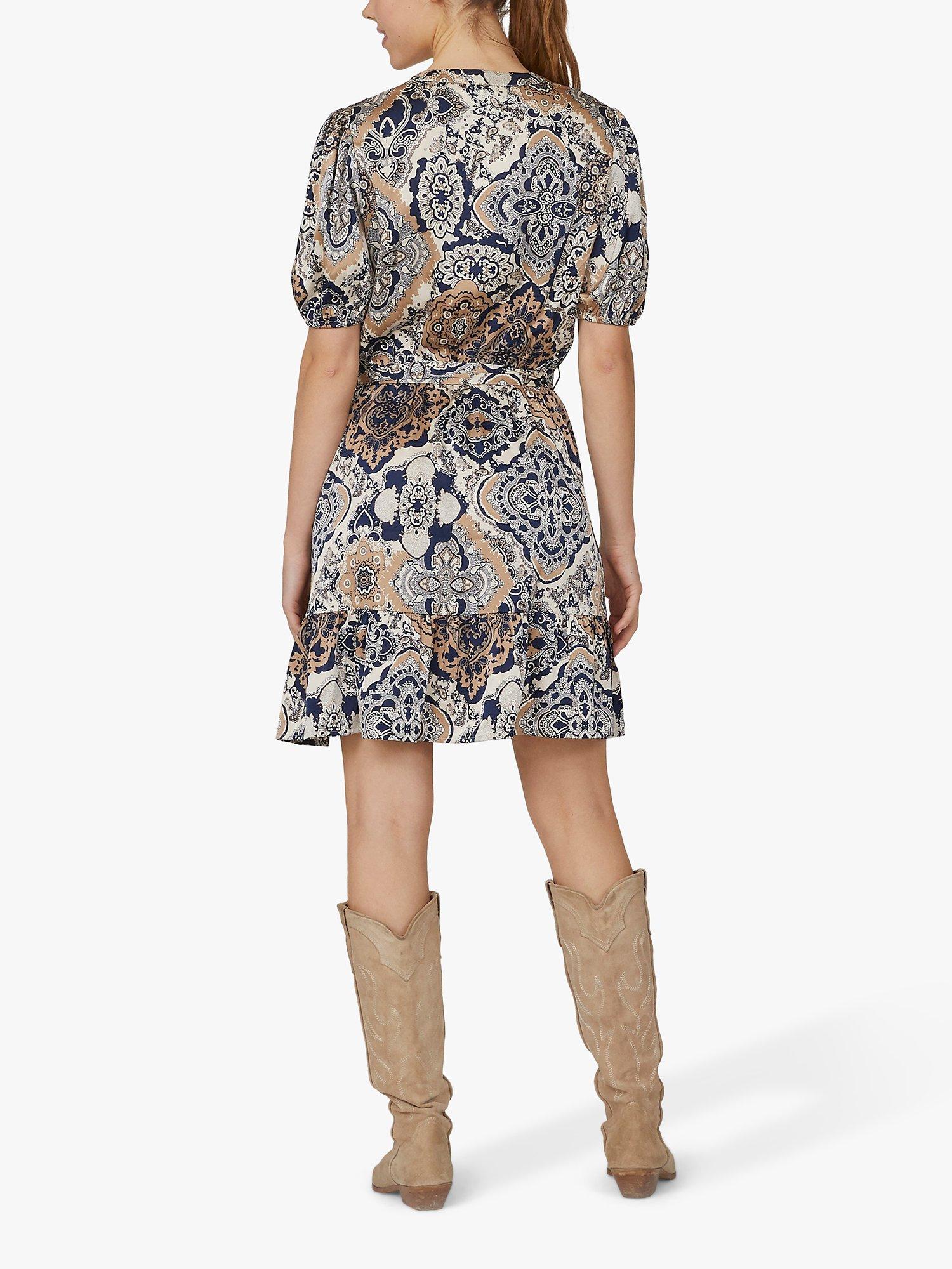 Product image 2 of 5, which shows Sisters Point Uloa Mini Dress, Paisley, XS