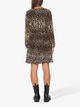 Sisters Point Nice Leopard Print Dress, Brown