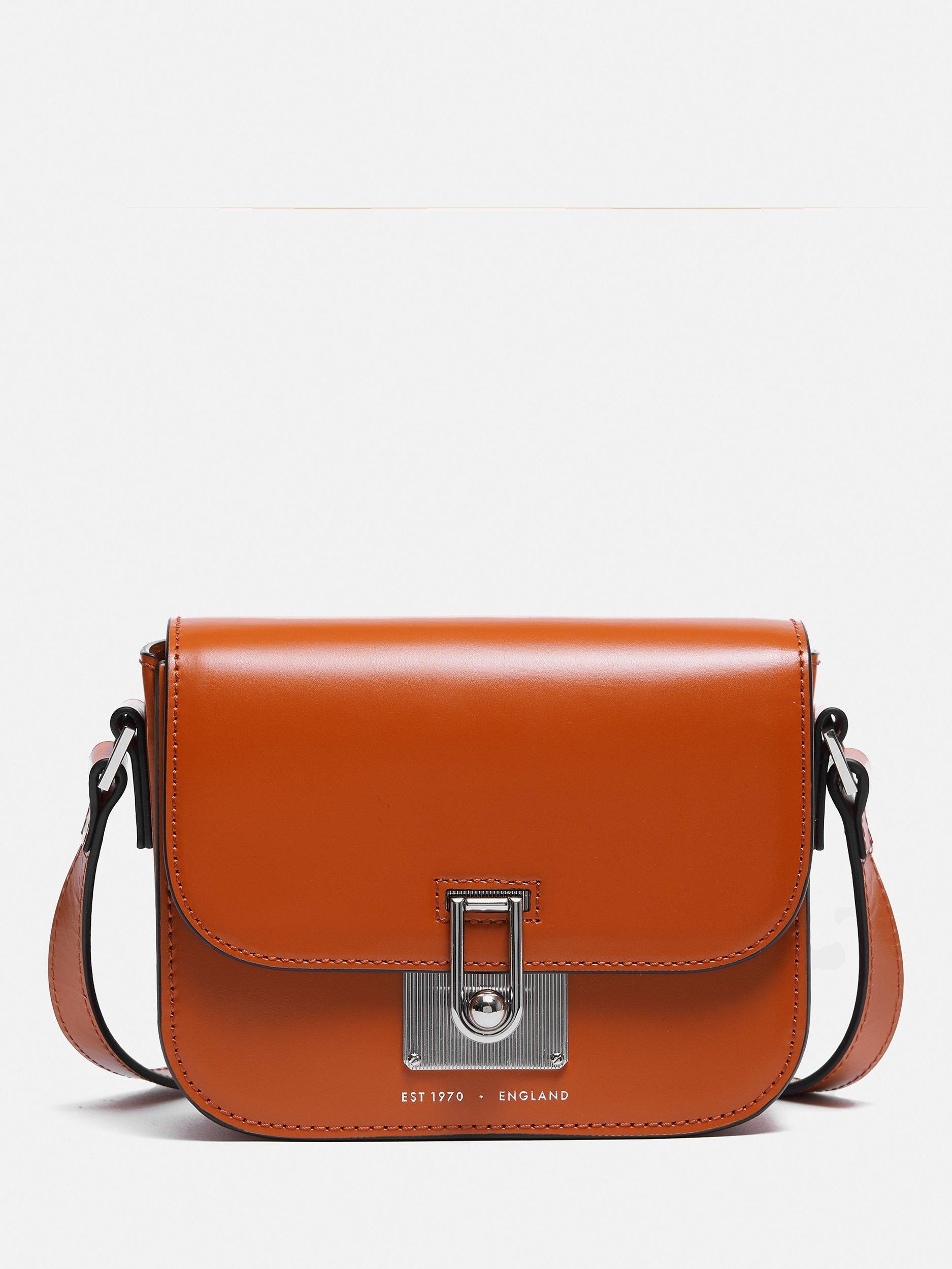 Jigsaw Meret Crossbody Bag, Orange, One Size