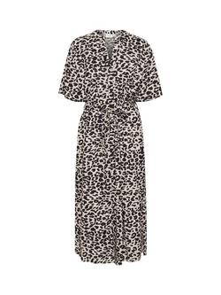 Saint Tropez Zazia Short Sleeve Button Maxi Dress, Nightsky Rawleo