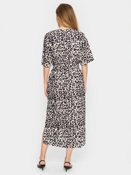 Saint Tropez Zazia Short Sleeve Button Maxi Dress - view 2, Nightsky Rawleo