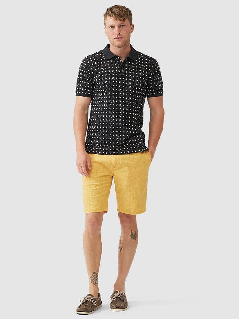 Product image 2 of 3, which shows Rodd & Gunn Sacred Hill Cotton Slim Fit 9" Bermuda Shorts, Tuscan, 28