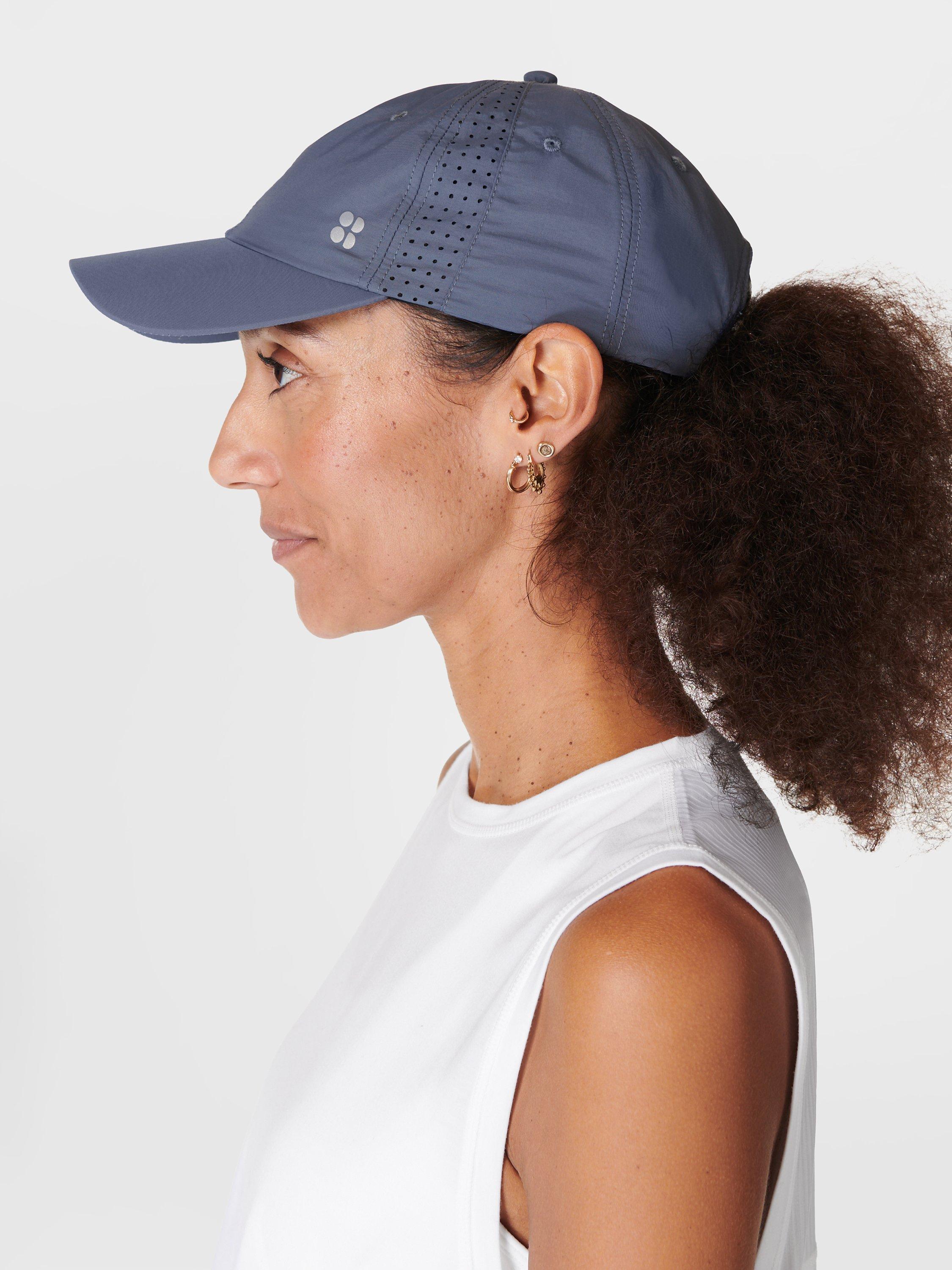 Sweaty Betty Swiftie Pace Baseball Cap, Endless Blue