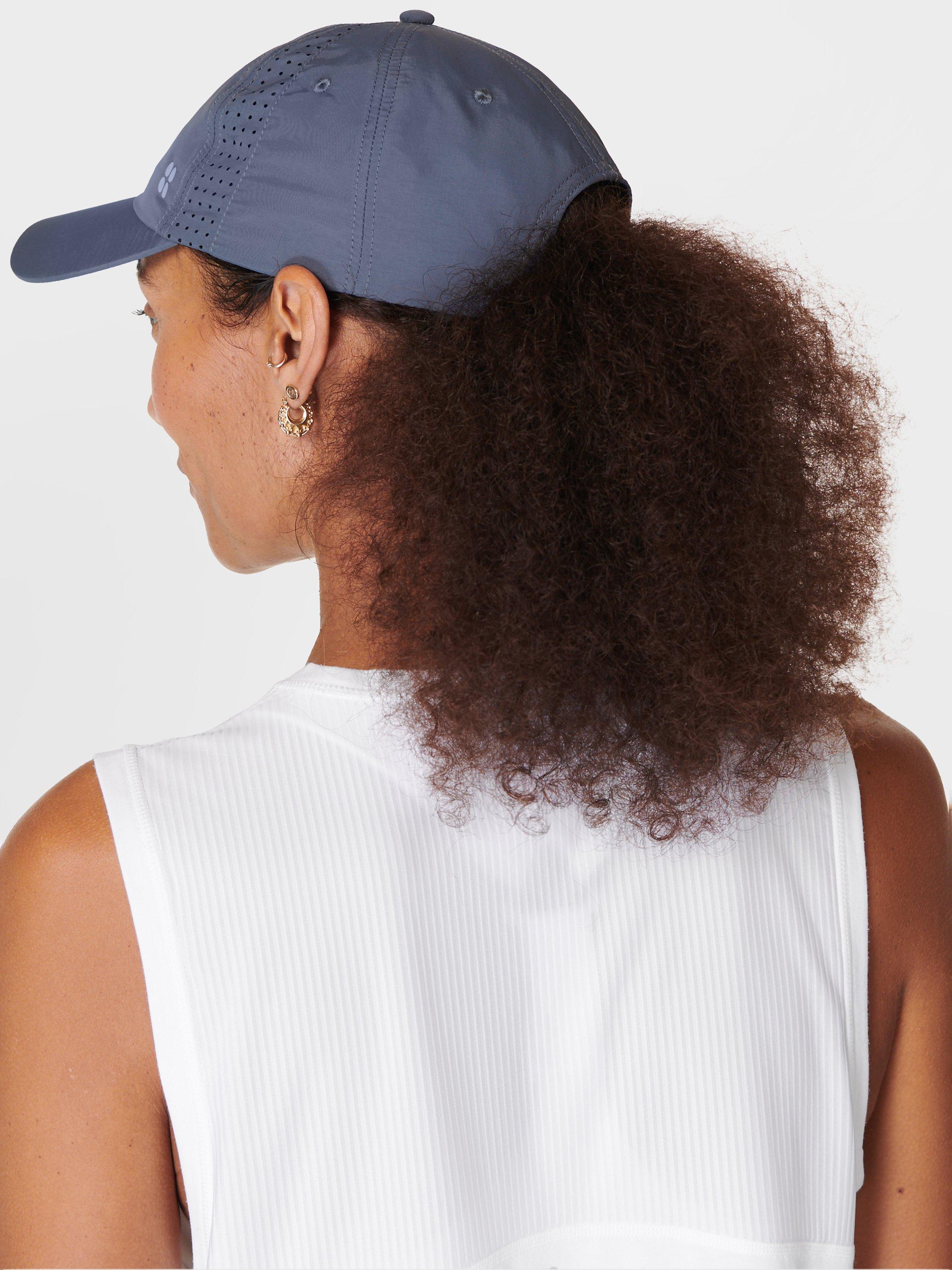 Product image 3 of 4, which shows Sweaty Betty Swiftie Pace Baseball Cap, Endless Blue