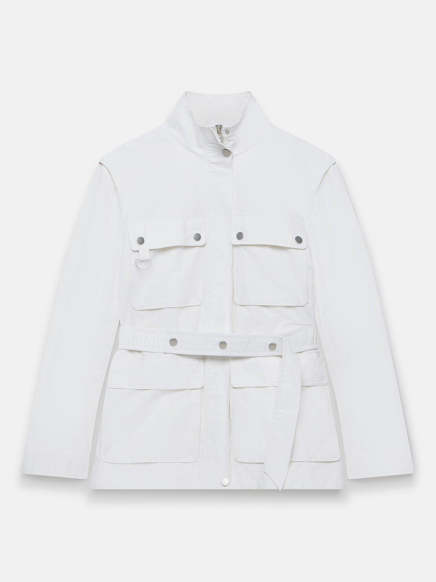 Velvet utility jacket sales