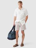 Rodd & Gunn Wellpark Avenue Cotton Stripe  7" Resort Shorts