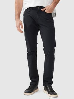 Rodd & Gunn Gunn Fabric Straight Fit Long Leg Jeans, Onyx