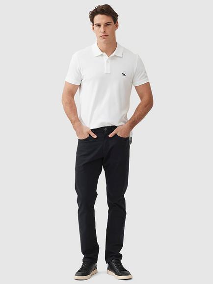 Rodd & Gunn Gunn Fabric Straight Fit Long Leg Jeans - view 2, Onyx