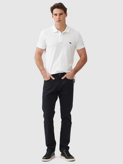 Rodd & Gunn Gunn Fabric Straight Fit Short Leg Jeans - view 2, Onyx