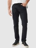 Rodd & Gunn Gunn Fabric Straight Fit Regular Leg Jeans, Onyx