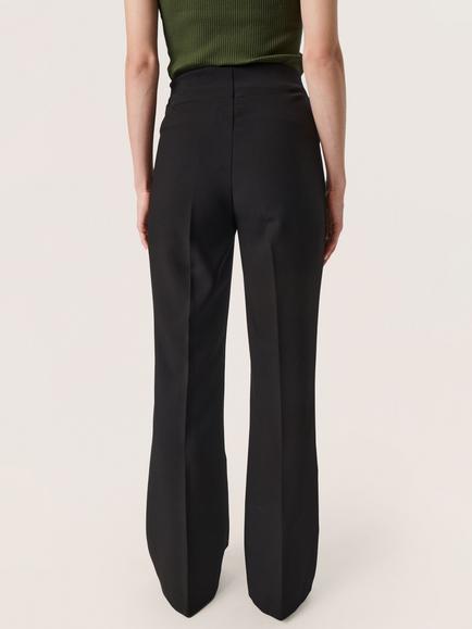 Soaked In Luxury Corinne High Waisted Wide Legs Trousers - view 2, Black