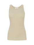 Soaked In Luxury Simone Rib Jersey Slim Fit Tank Top