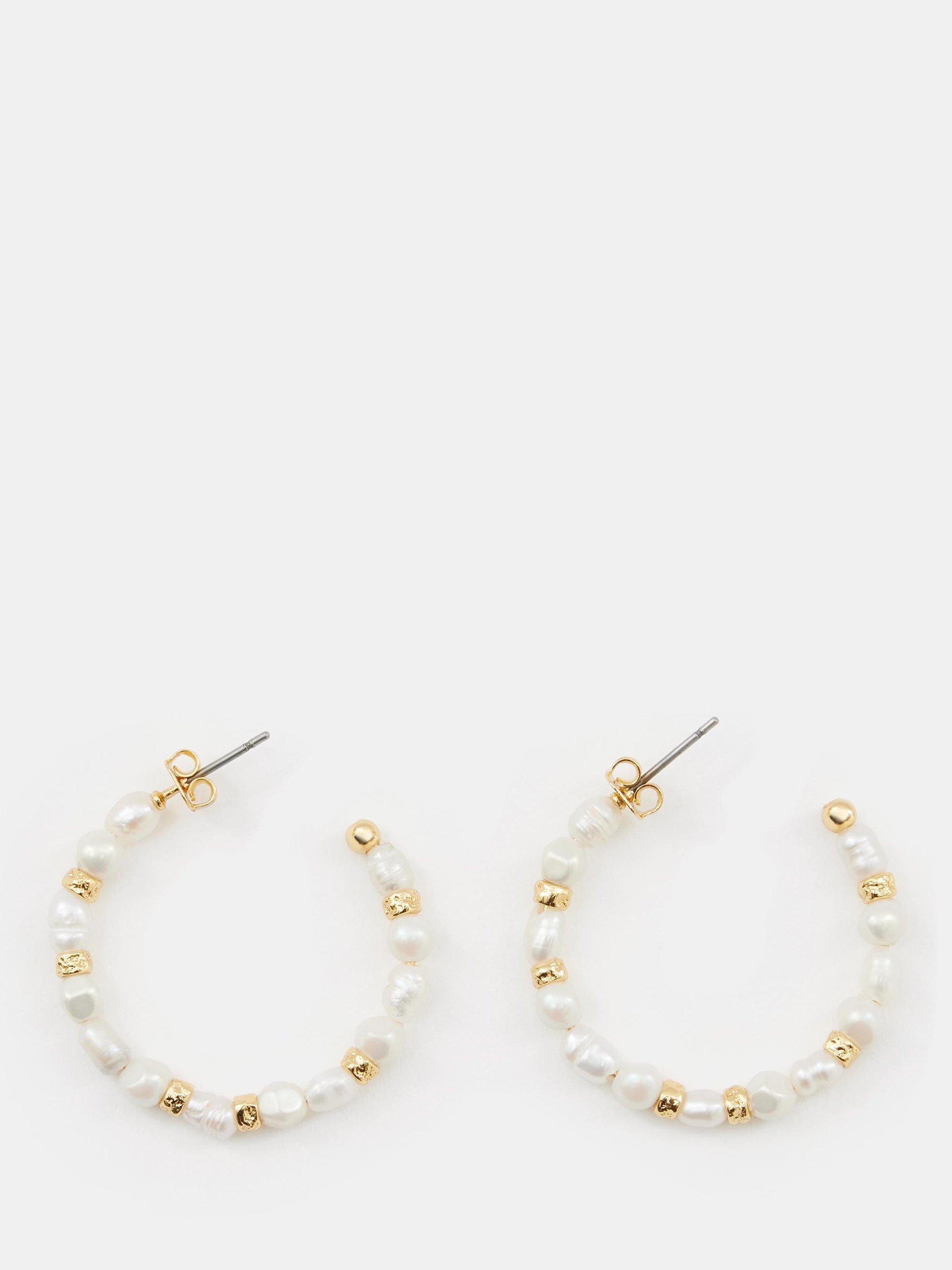HUSH Mabel Mixed Pearl Earrings