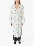 Lovechild 1979 Noelle Drops Maxi Dress, Blue/White, Blue/White