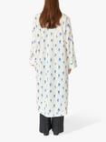 Lovechild 1979 Noelle Drops Maxi Dress, Blue/White, Blue/White